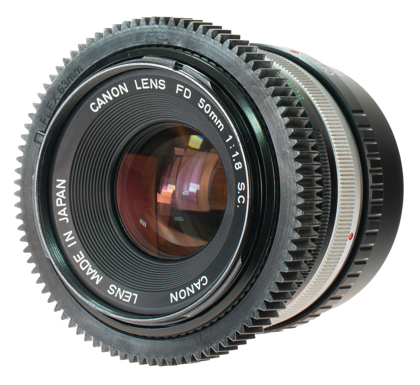 Canon FD 50mm F1.8 S.C. Cin Mod Prime Portrait Lens | Sony E-mount!