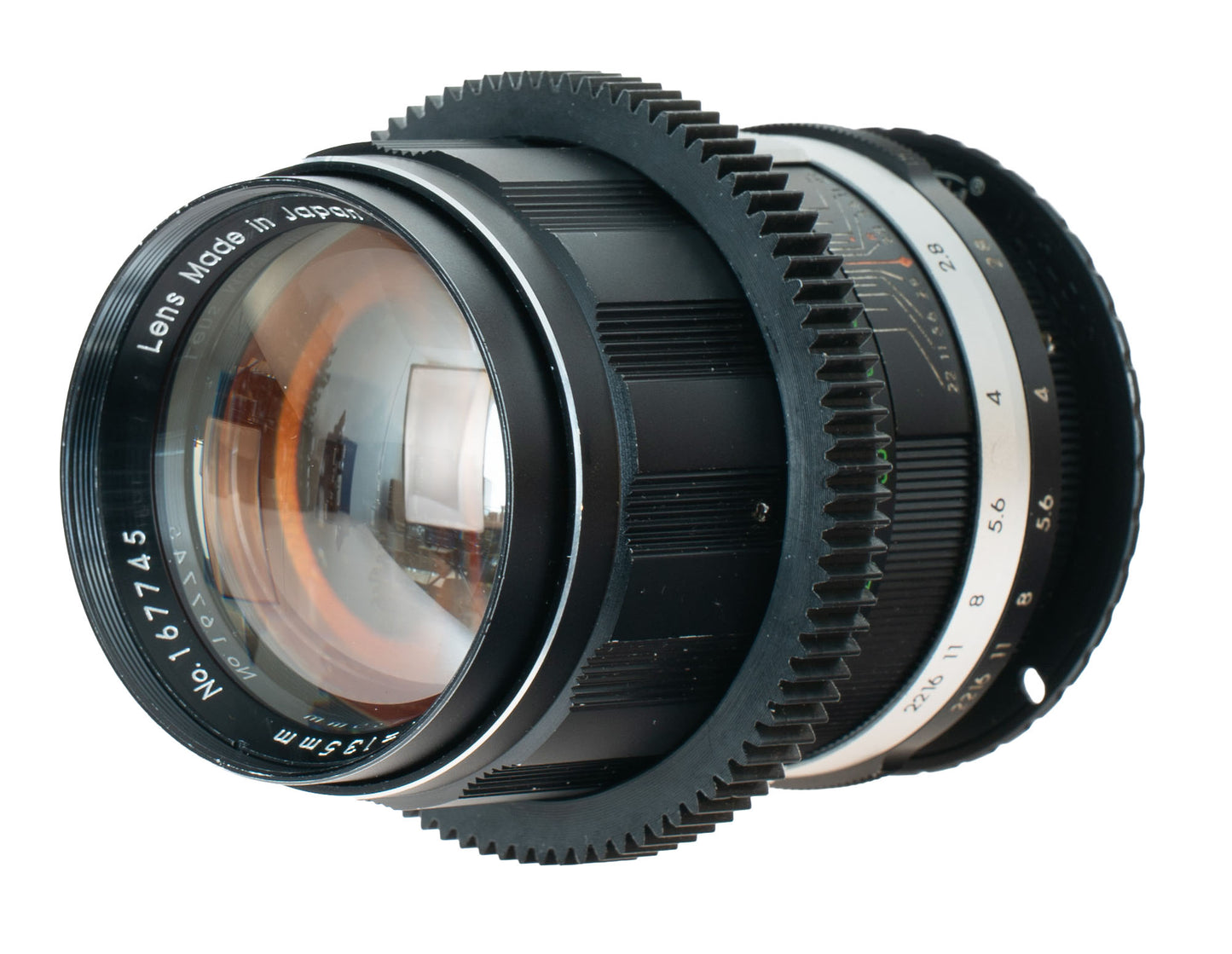 Soligor 135mm F2.8 Cine Mod Prime w/ Orange Anamorphic Bokeh & Flare | Canon EF!
