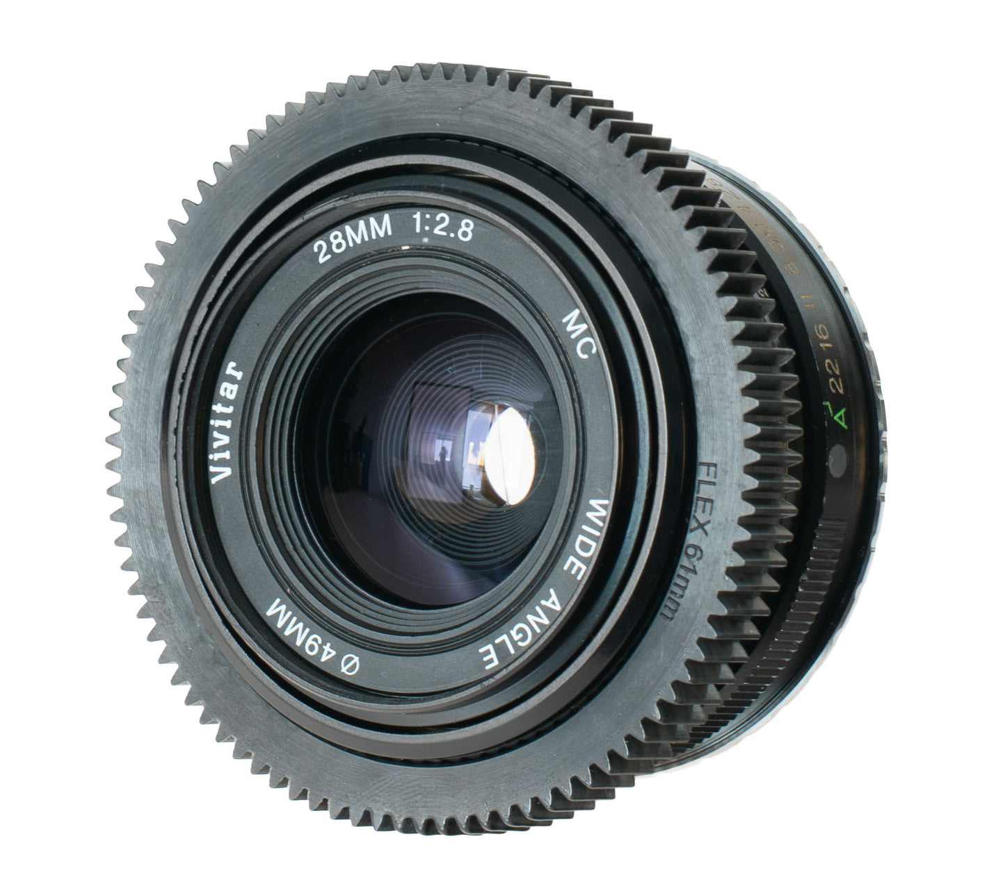 Vivitar Wide Angle MC 28mm F2.8 Cine Mod w/ Anamorphic Bokeh & Flares | Canon EF