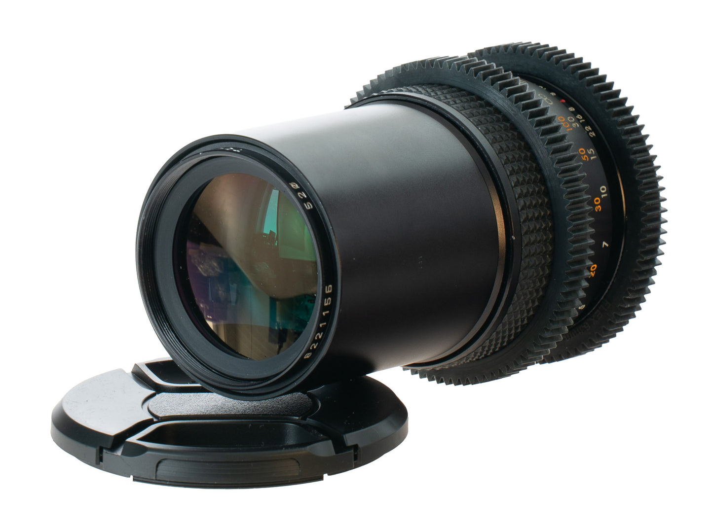 Tou/Five Star MC 200mm F4.5 Cine Mod w/ Orange Anamorphic Bokeh & Flares | Canon
