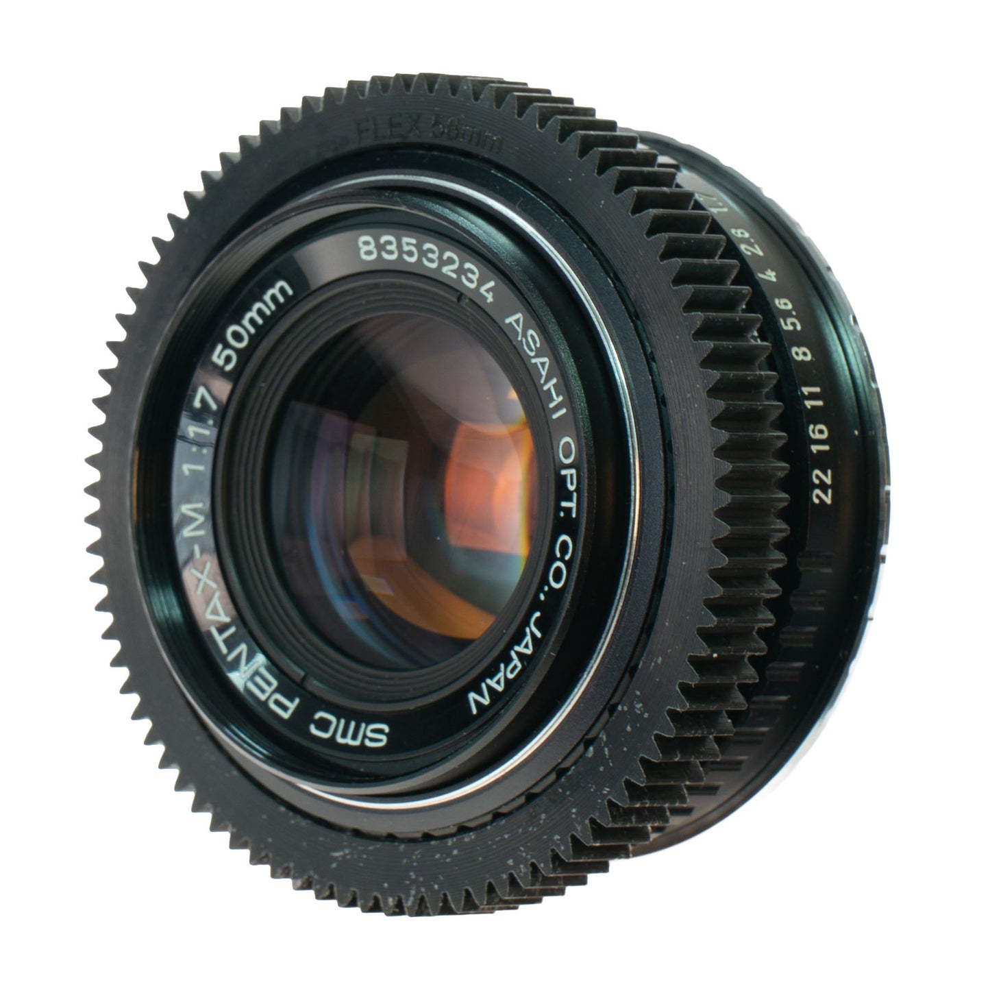 Asahi SMC Pentax-M 50mm F1.7 Cine Mod Prime w/ Anamorphic Bokeh | Canon EF!