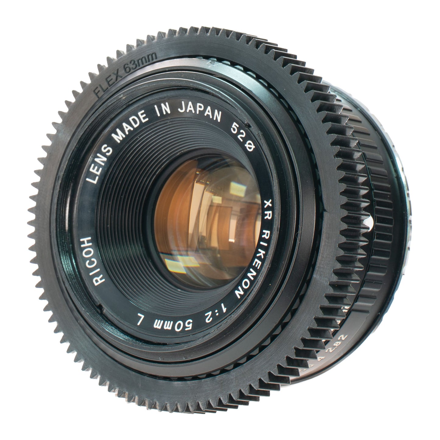 Ricoh XR Rikenon 50mm F2 L Cine Mod Prime Portrait Lens | Canon EF!