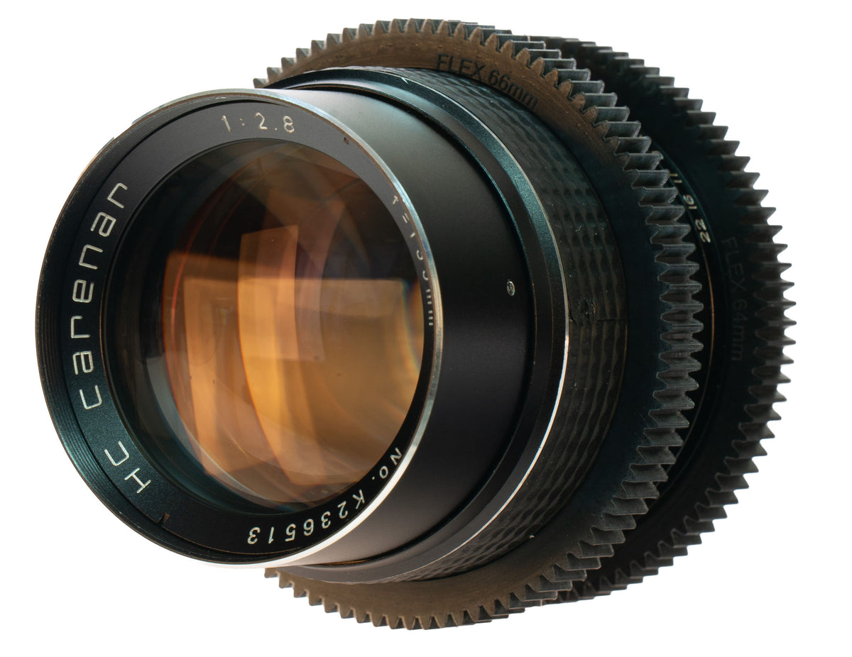 Carenar HC 135mm F2.8 Cine Mod w/ Orange Anamorphic Bokeh & Flare | Canon EF!