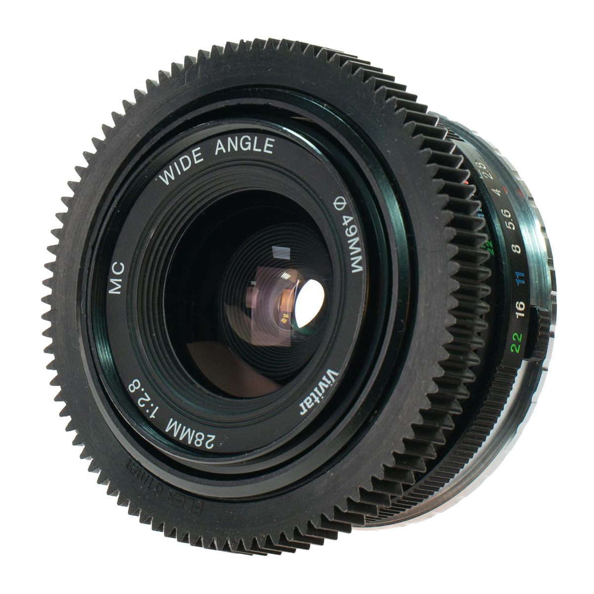 Vivitar MC Wide-Angle 28mm F2.8 Cine Mod Prime w/ Anamorphic Bokeh | Canon EF!