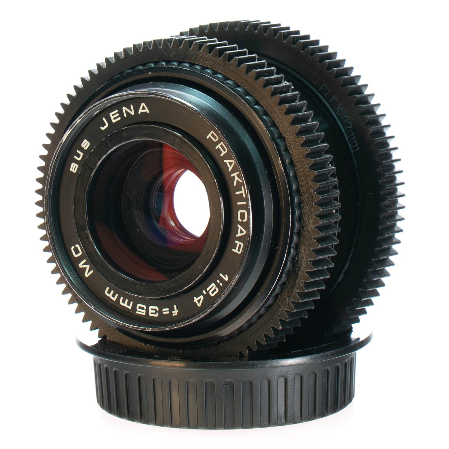 Carl Zeiss ausJENA MC Prakticar (Flektogon) 35mm F2.4 Cine Mod Lens For Canon EF - TerPhoto Store