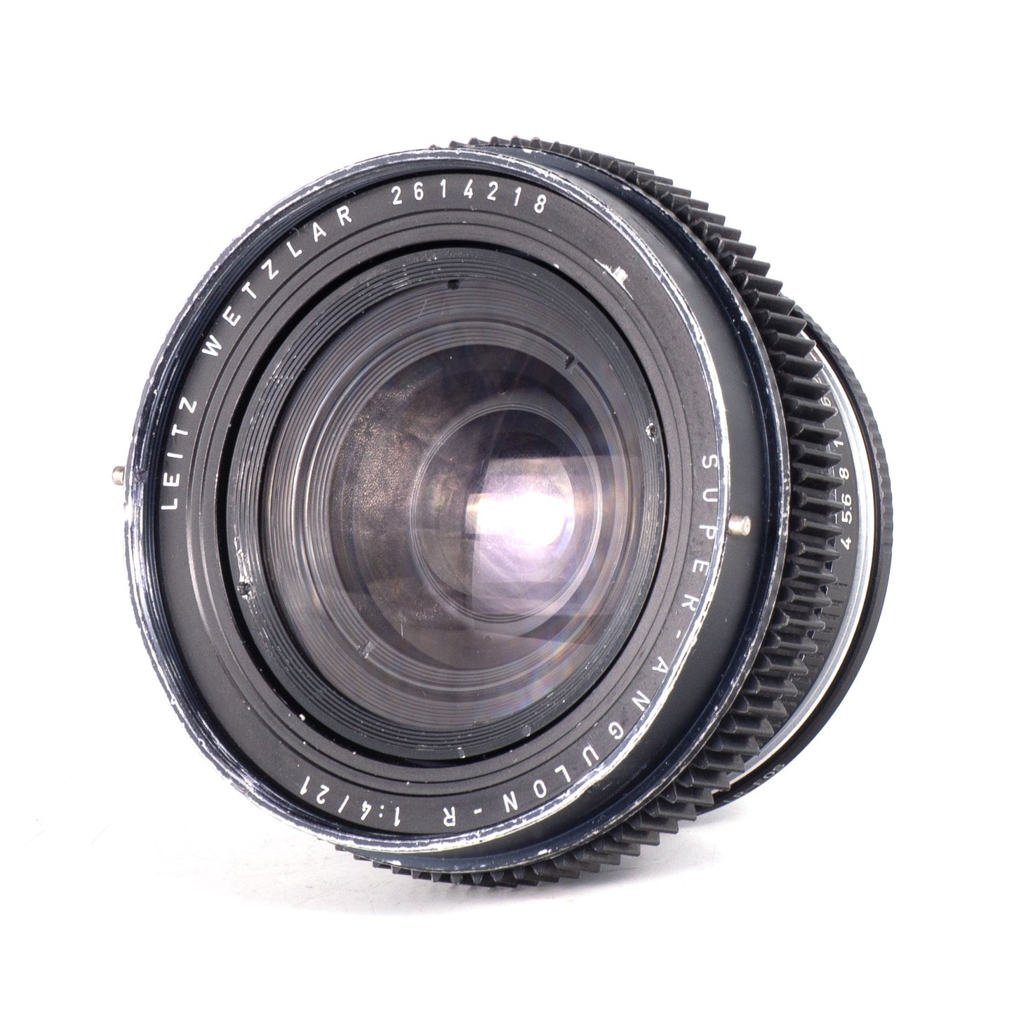 Leitz Wetzlar Super - Angulon - R 21mm F4 Cine Mod Prime Lens For Canon EF! - TerPhoto Store