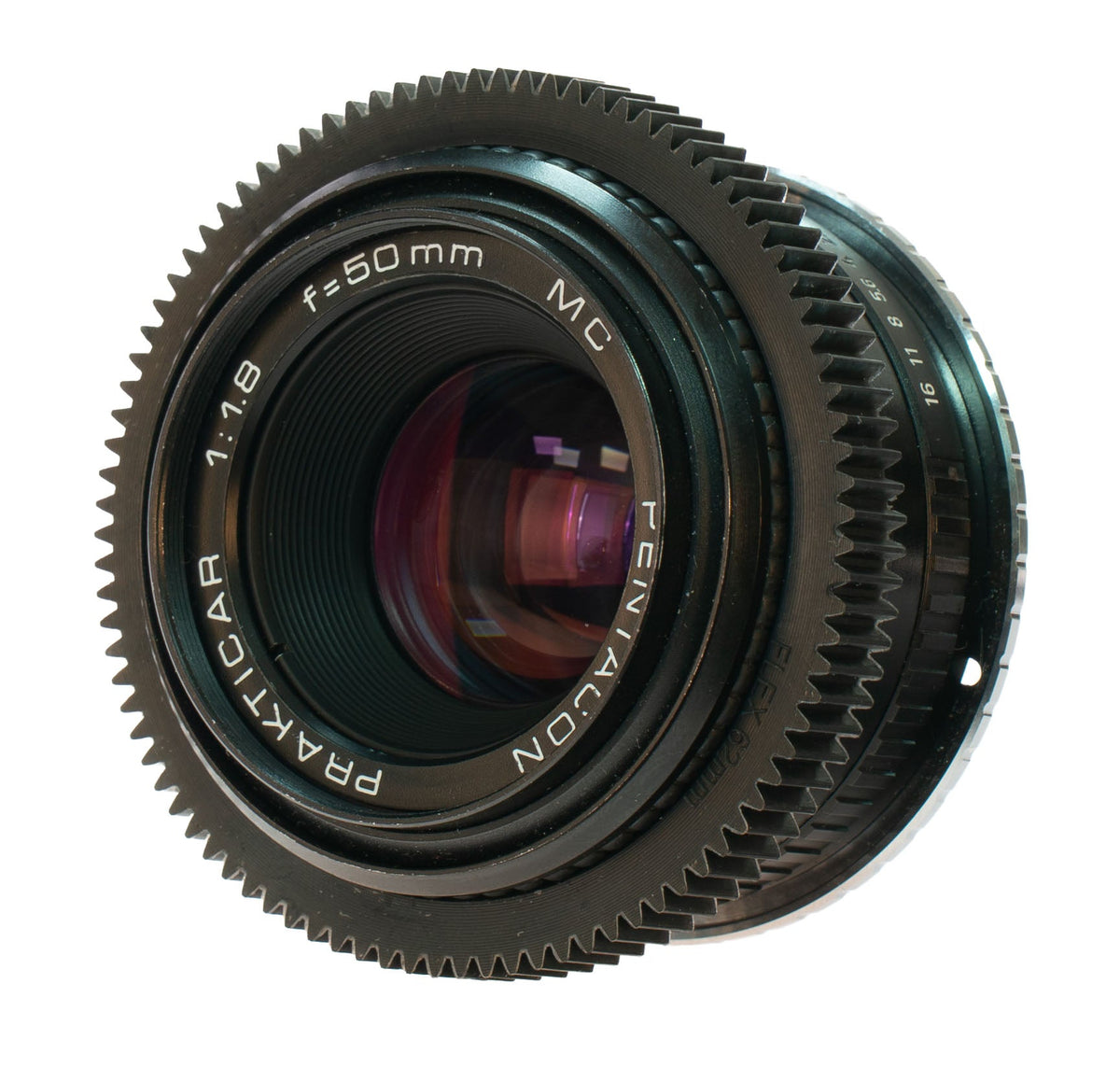 Pentacon MC Prakticar 50mm F1.8 Cine Mod Prime w/ Anamorphic Bokeh | Canon EF! - TerPhoto Store