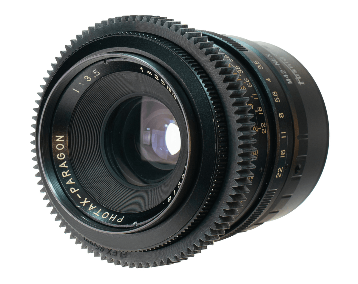 Photax-Paragon 35mm F3.5 Cine Mod Wide-Angle Prime For Filmmakers | Sony E-mount - TerPhoto Store