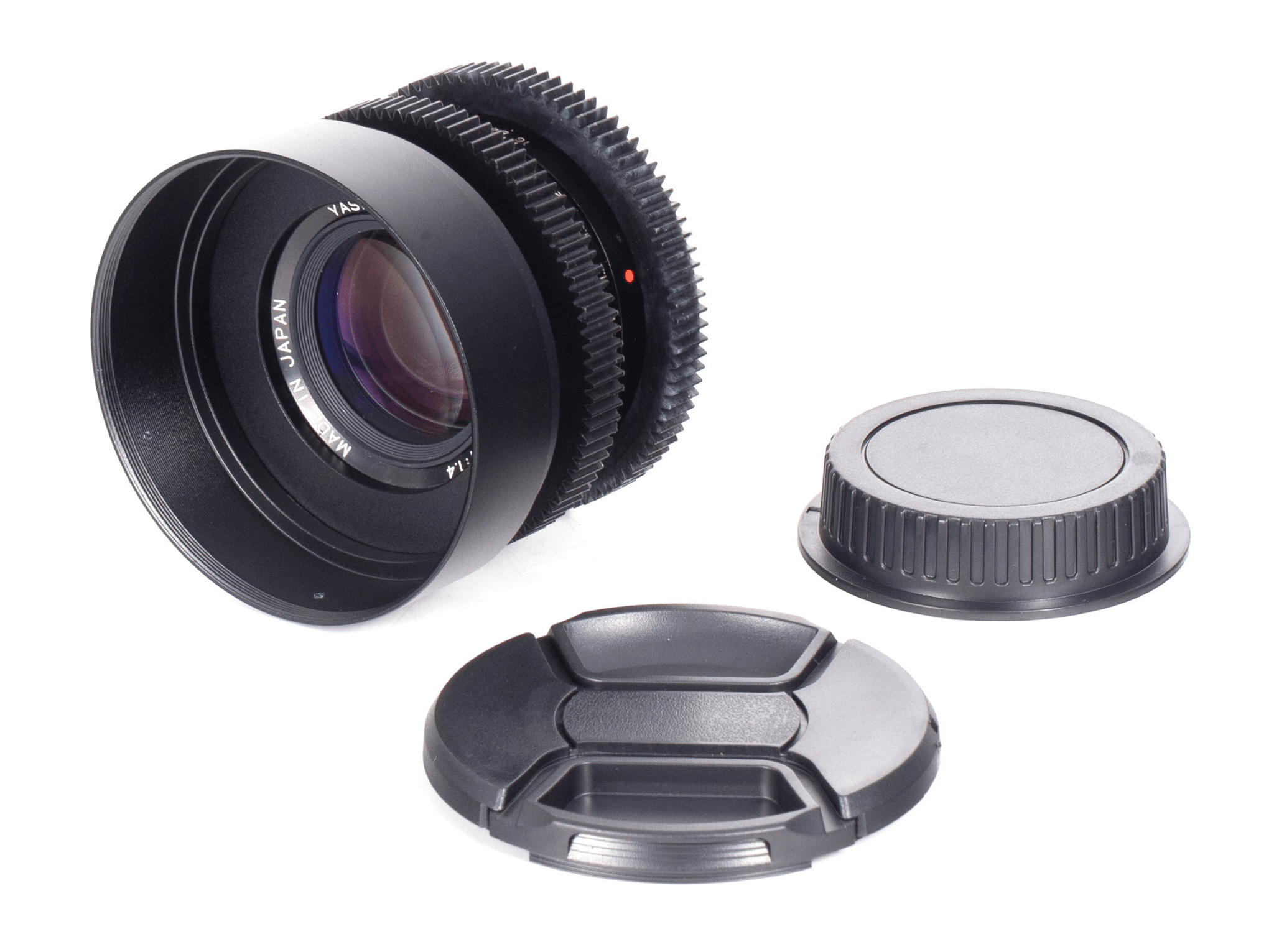 Yashica ML 50mm F1.4 Cine Modded Fast Lens For Canon EF Yashica ML 50mm F1.4 Cine Modded Fast Lens For Canon EF