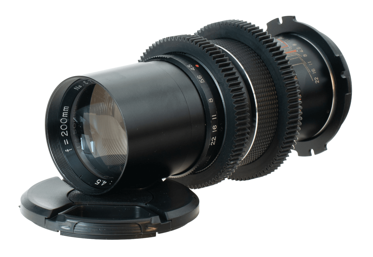 Prinzgalaxy 200 F4.5 Cine Mod Vintage Prime Telephoto Lens | Arri PL Mount! - TerPhoto Store