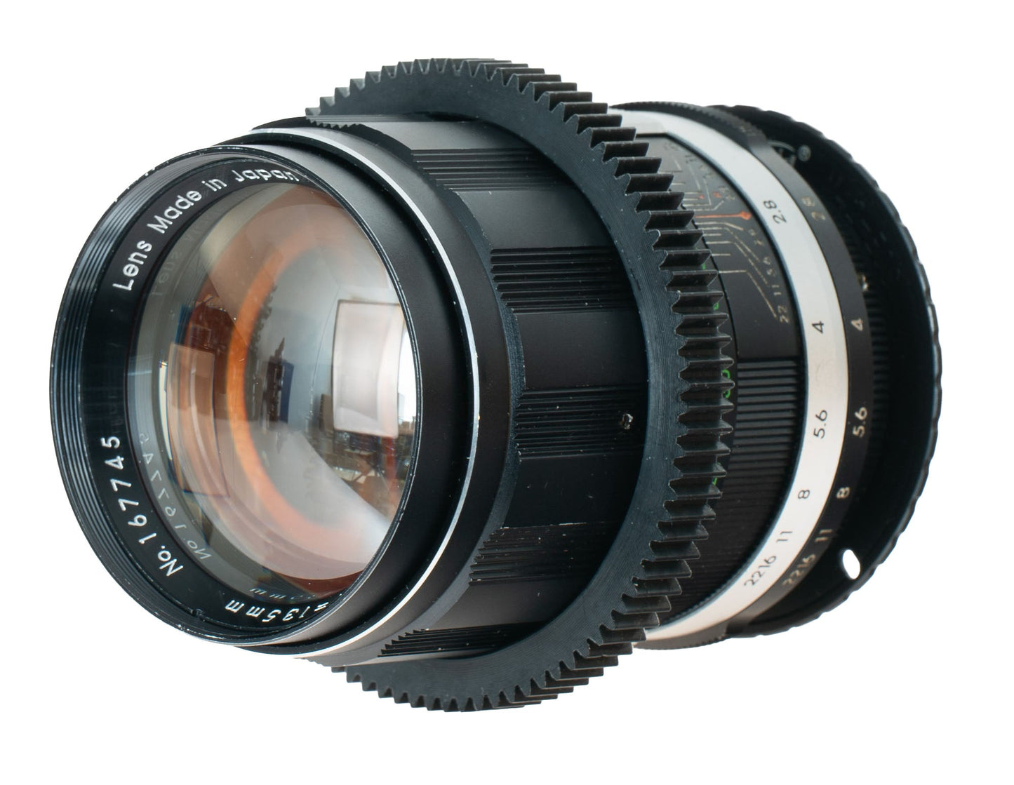 Soligor 135mm F2.8 Cine Mod Prime w/ Orange Anamorphic Bokeh & Flare | Canon EF! - TerPhoto Store