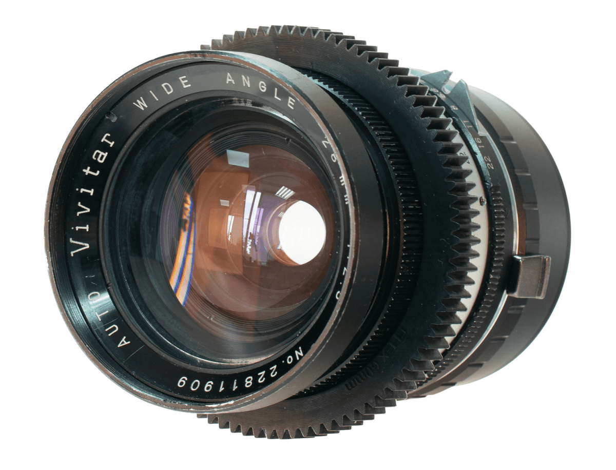 Vivitar Auto Wide Angle 28mm F2.5 Cine Mod Vintage Prime Lens | Sony E-mount! - TerPhoto Store