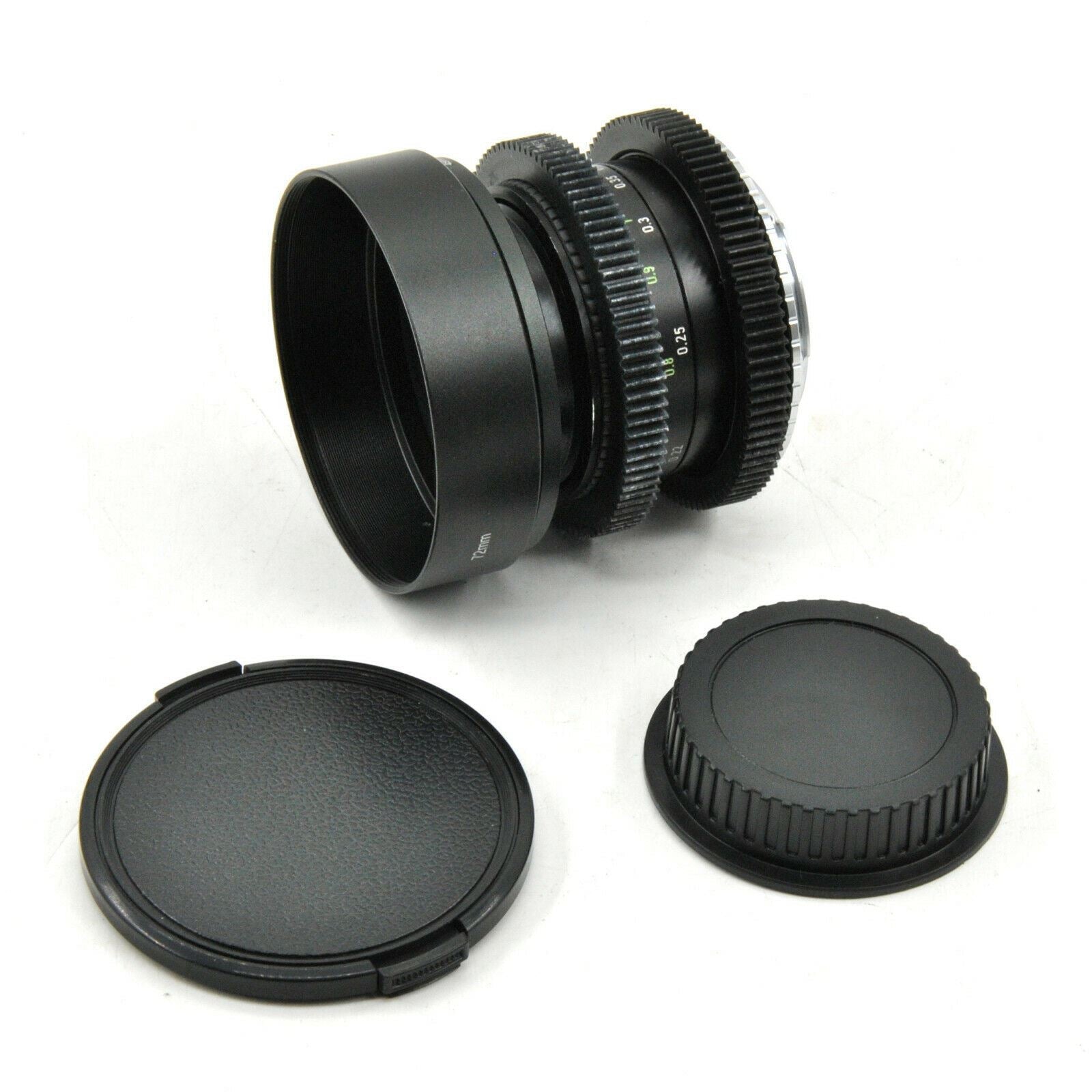 CLA'd Carl Zeiss Jena MC Prakticar(Flektogon) 35mm F2.4 Cine Lens For Canon  EF!