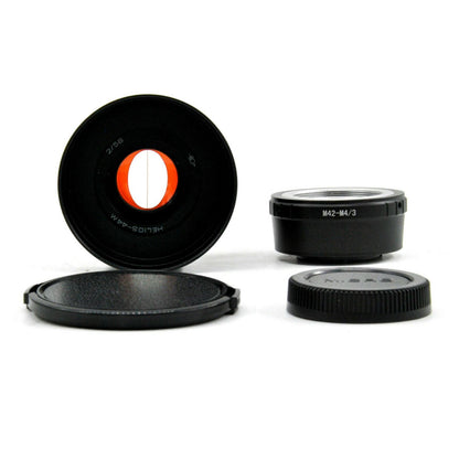 Helios-44M 58mm F2 Cine Mod w/ Orange Anamorphic Bokeh & Flare For Your Mount! - TerPhoto Store
