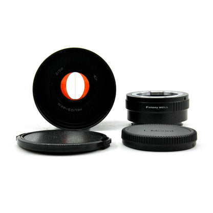 Helios-44M 58mm F2 Cine Mod w/ Orange Anamorphic Bokeh & Flare For Your Mount! - TerPhoto Store