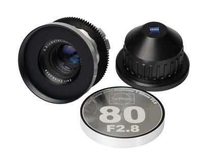 Carl Zeiss 25/35/58/80/135mm Very RARE Early Cine Mod Lens Set | Arri PL