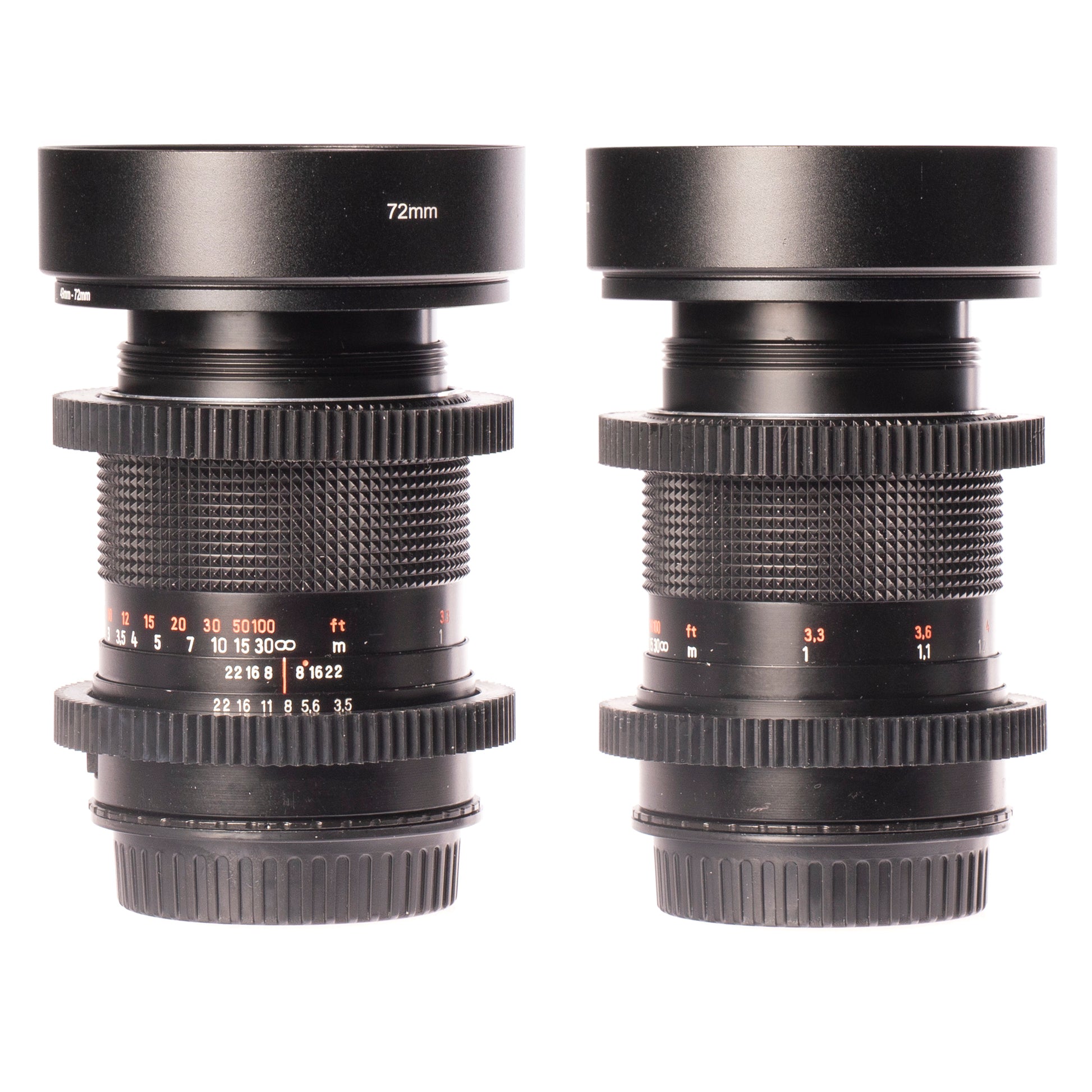 Carl Zeiss 28/35/50/80/135mm Cine Mod Lenses Set For Canon EF Mount w/ Case! - TerPhoto Store