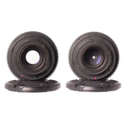 Carl Zeiss 28/35/50/80/135mm Cine Mod Lenses Set For Canon EF Mount w/ Case! - TerPhoto Store