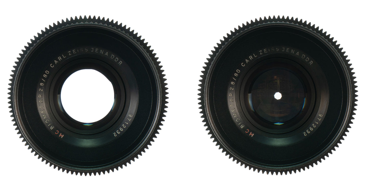 Carl Zeiss 28/35/50/80/135mm Cine Mod Lenses Set For Canon EF Mount w/ Case!