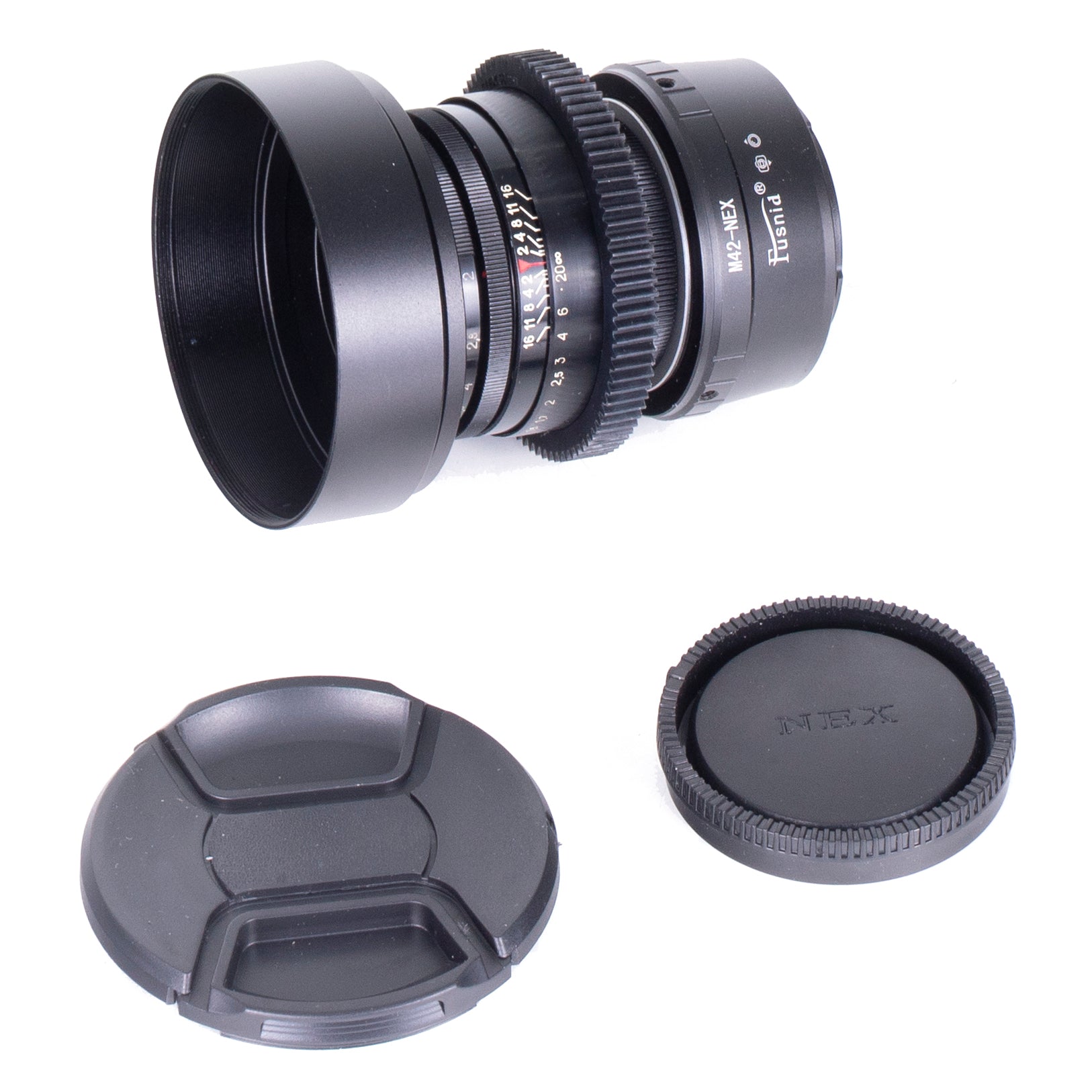 4x Cine Mod Sony E - Mount Set w/ Anamorphic Bokeh & Flare! Helios, Mir, Jupiter! - TerPhoto Store