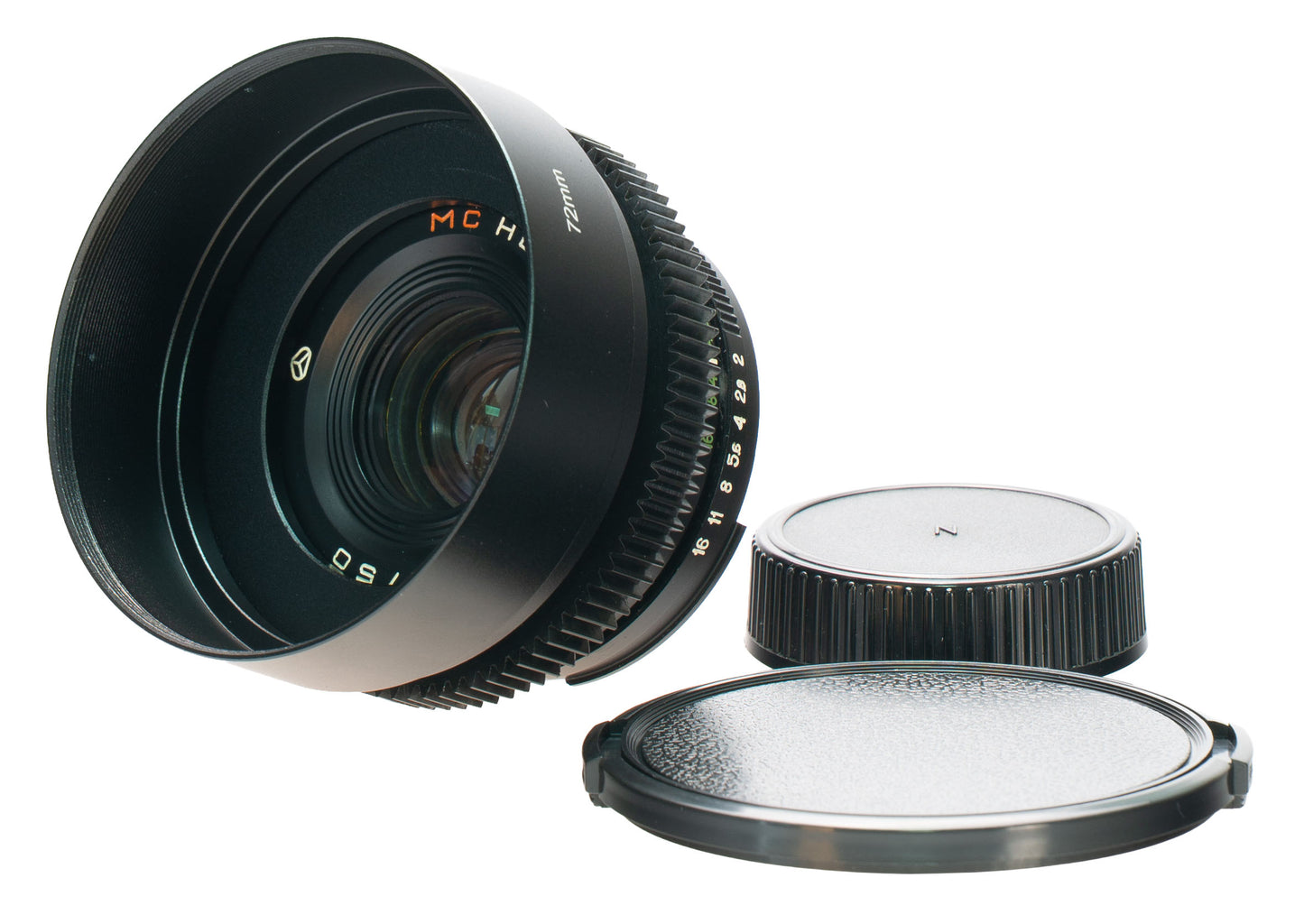 Helios-81N MC 50mm F2 Cine Mod Prime Portrait Lens w/ Anamorphic Bokeh | Nikon F