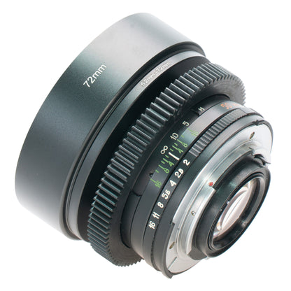 Helios-81N MC 50mm F2 Cine Mod Prime Portrait Lens w/ Anamorphic Bokeh | Nikon F