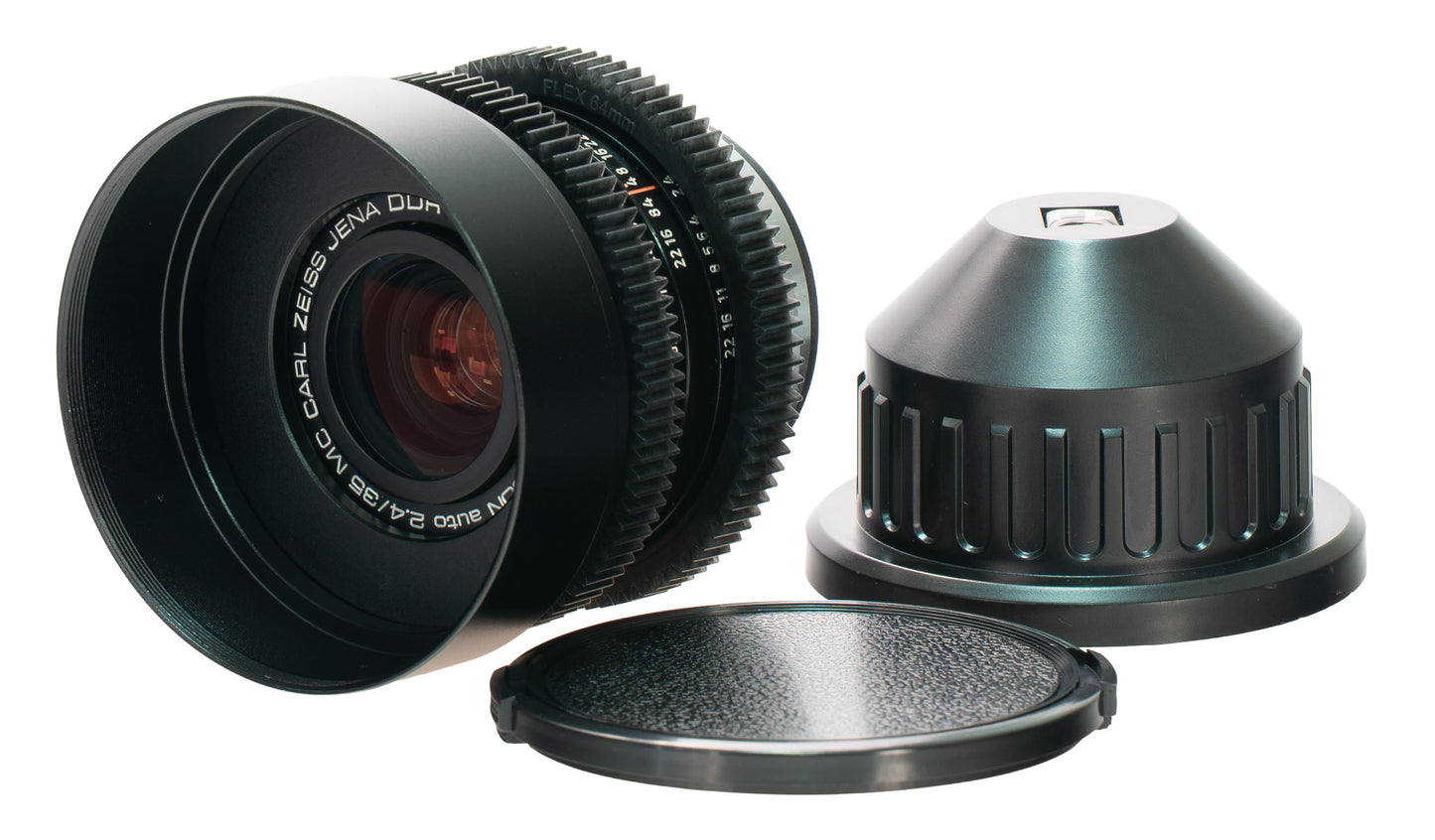 Carl Zeiss Jena DDR MC Auto Flektogon 35mm F2.4 Cine Mod Prime Lens | Arri PL!