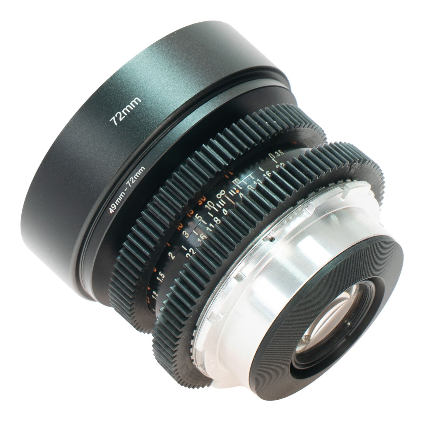 Carl Zeiss Jena Pancolar 50mm F1.8 Zebra Cine Mod Prime Portrait Lens | Arri PL!
