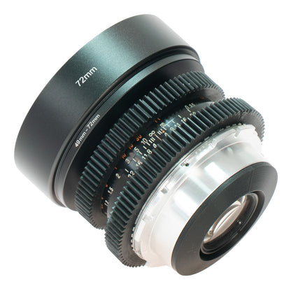 Carl Zeiss Jena Pancolar 50mm F1.8 Zebra Cine Mod Prime Portrait Lens | Arri PL!