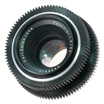 Carl Zeiss Jena Pancolar 50mm F1.8 Zebra Cine Mod Prime Portrait Lens | Arri PL!