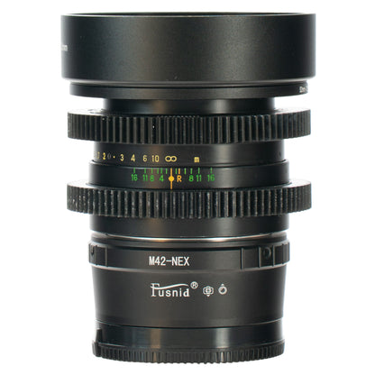 Helios 44 2/58 Prime Cine Mod Lens For Filmmaking | Sony E-mount! 44M 58mm F2!
