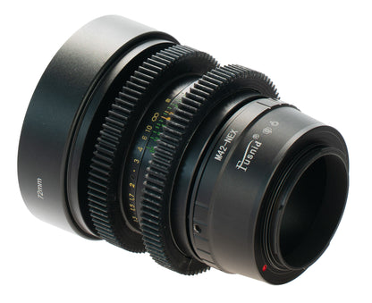 Helios 44 2/58 Prime Cine Mod Lens For Filmmaking | Sony E-mount! 44M 58mm F2!