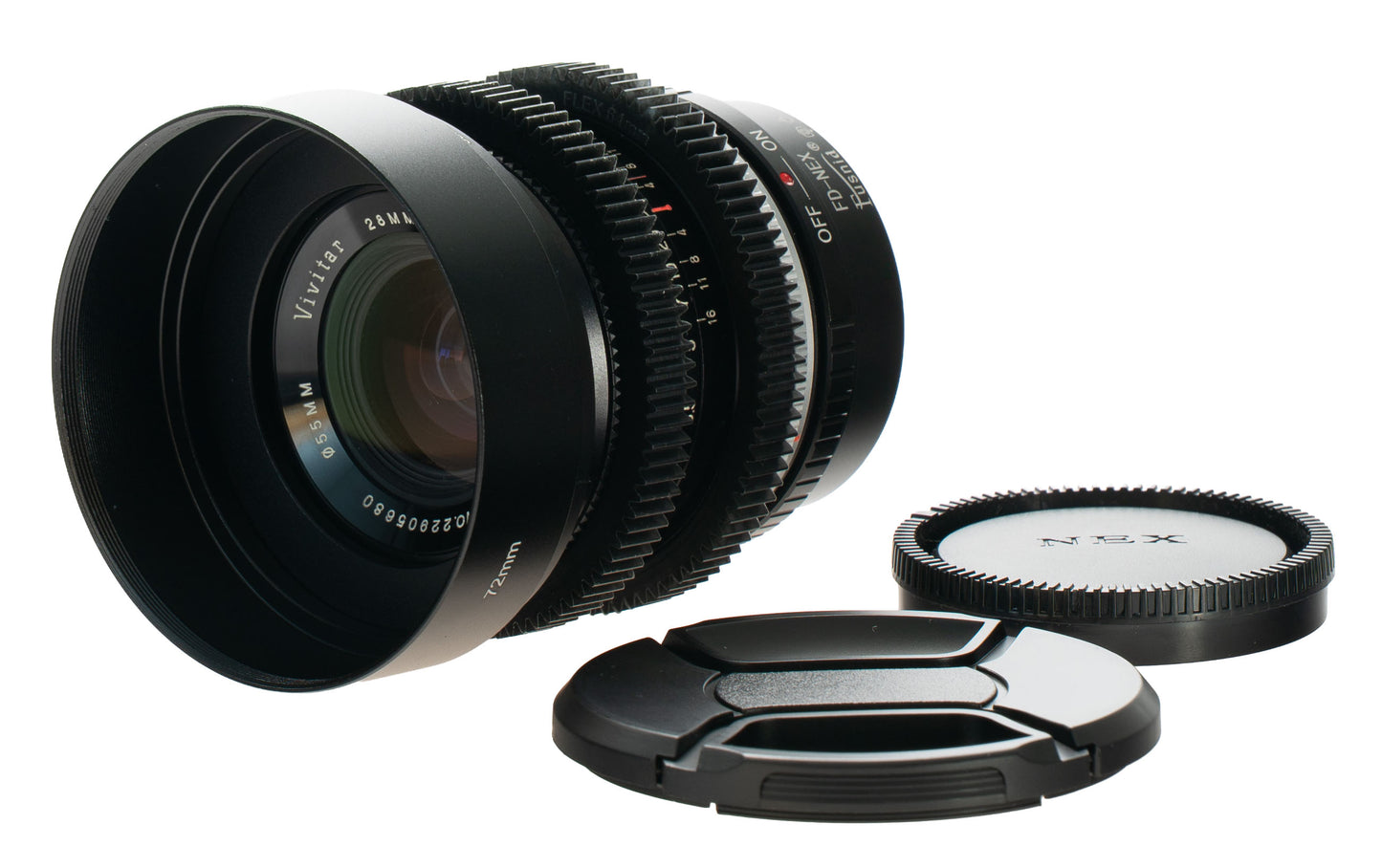 Vivitar MC Wide Angle 28mm F2 Cine Mod Lens w/ Anamorphic Bokeh | Sony E-mount!