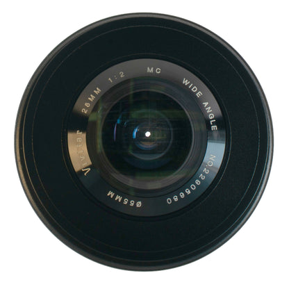 Vivitar MC Wide Angle 28mm F2 Cine Mod Lens w/ Anamorphic Bokeh | Sony E-mount!