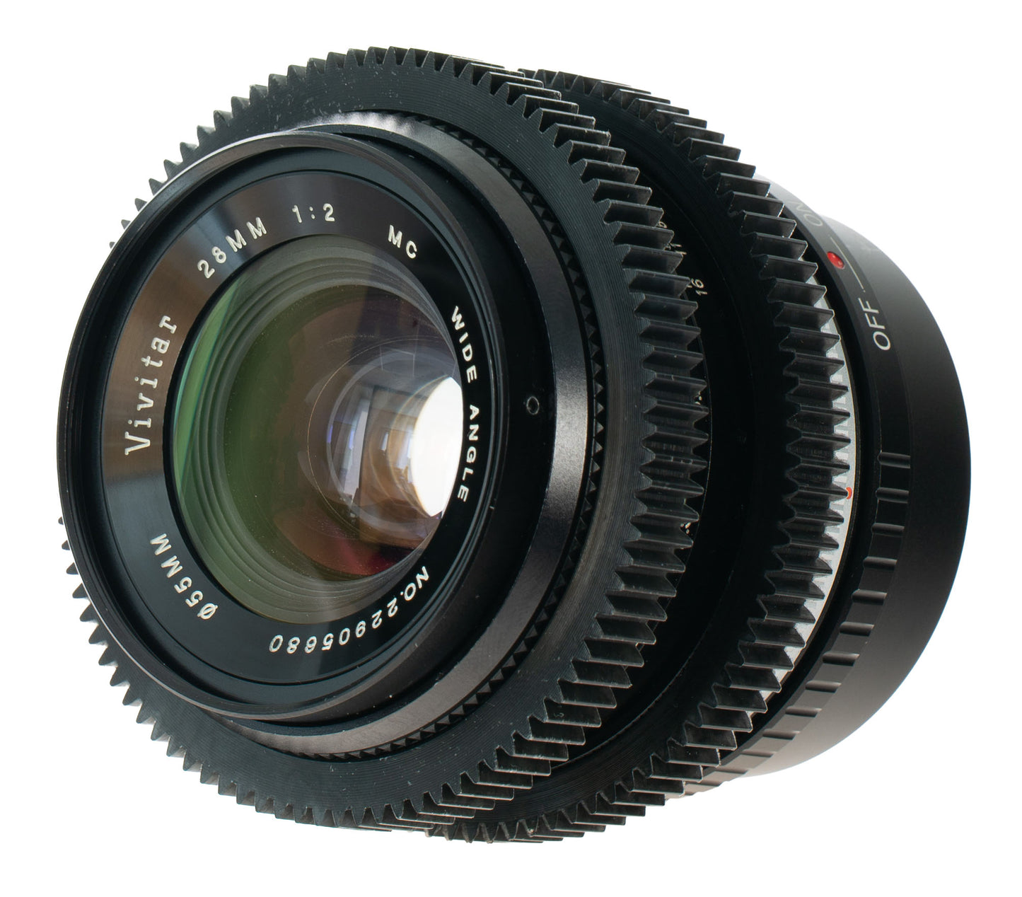 Vivitar MC Wide Angle 28mm F2 Cine Mod Lens w/ Anamorphic Bokeh | Sony E-mount!