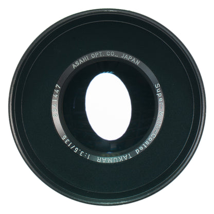 Asahi Super-Multi-Coated TAKUMAR 135mm F3.5 Cine w/ Anamorphic Bokeh | Canon EF