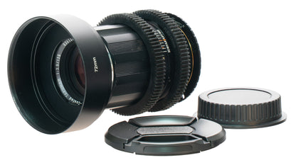 Asahi Super-Multi-Coated TAKUMAR 135mm F3.5 Cine w/ Anamorphic Bokeh | Canon EF