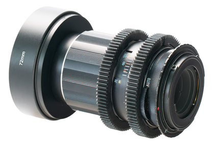 Asahi Super-Multi-Coated TAKUMAR 135mm F3.5 Cine w/ Anamorphic Bokeh | Canon EF
