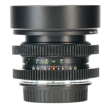 Super Orion MC 28mm F2.8 Cine Mod Prime Wide Angle Lens | Canon EF!