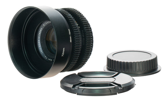 Asahi Super-Takumar 55mm F2 Cine Mod Prime Lens w/ Anamorphic Bokeh | Canon EF!