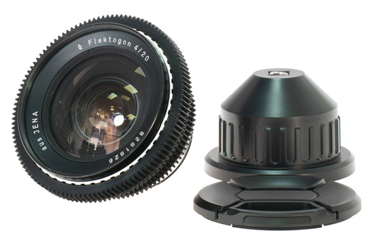 Carl Zeiss ausJENA Flektogon 20mm F4 Zebra Cine Mod Prime Wide Lens | Arri PL!