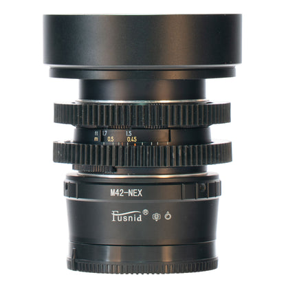 Asahi Super-Multi-Coated Takumar 35mm F3.5 Cine Mod Wide Prime | Sony E-mount!
