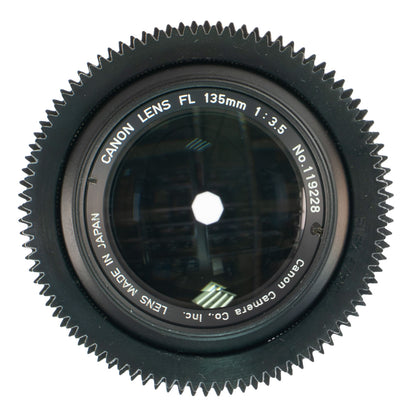 Canon FL 135mm F3.5 Cine Mod Telephoto Prime w/ Anamorphic Bokeh | Sony E-mount!