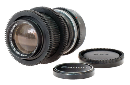 Canon FL 135mm F3.5 Cine Mod Telephoto Prime w/ Anamorphic Bokeh | Sony E-mount!