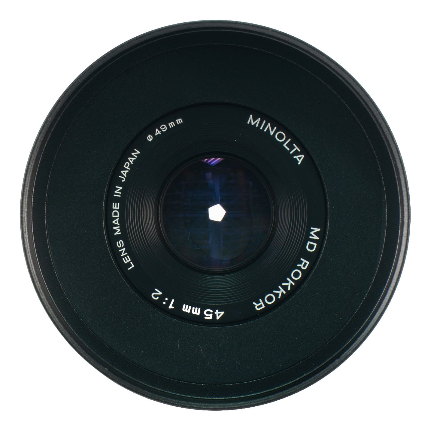 Minolta MD Rokkor 45mm F2 Cine Mod Lens w/ Anamorphic Bokeh For Sony E-mount!