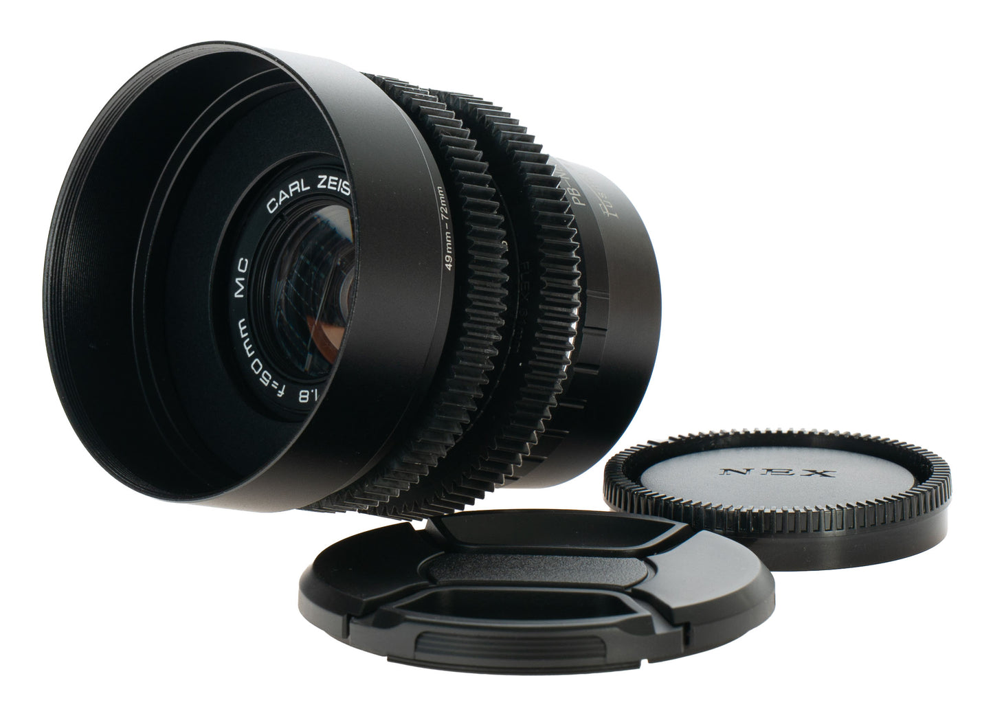 Carl Zeiss Jena DDR MC P (Pancolar) 50mm F1.8 Cine Mod Prime Lens | Sony E-mount