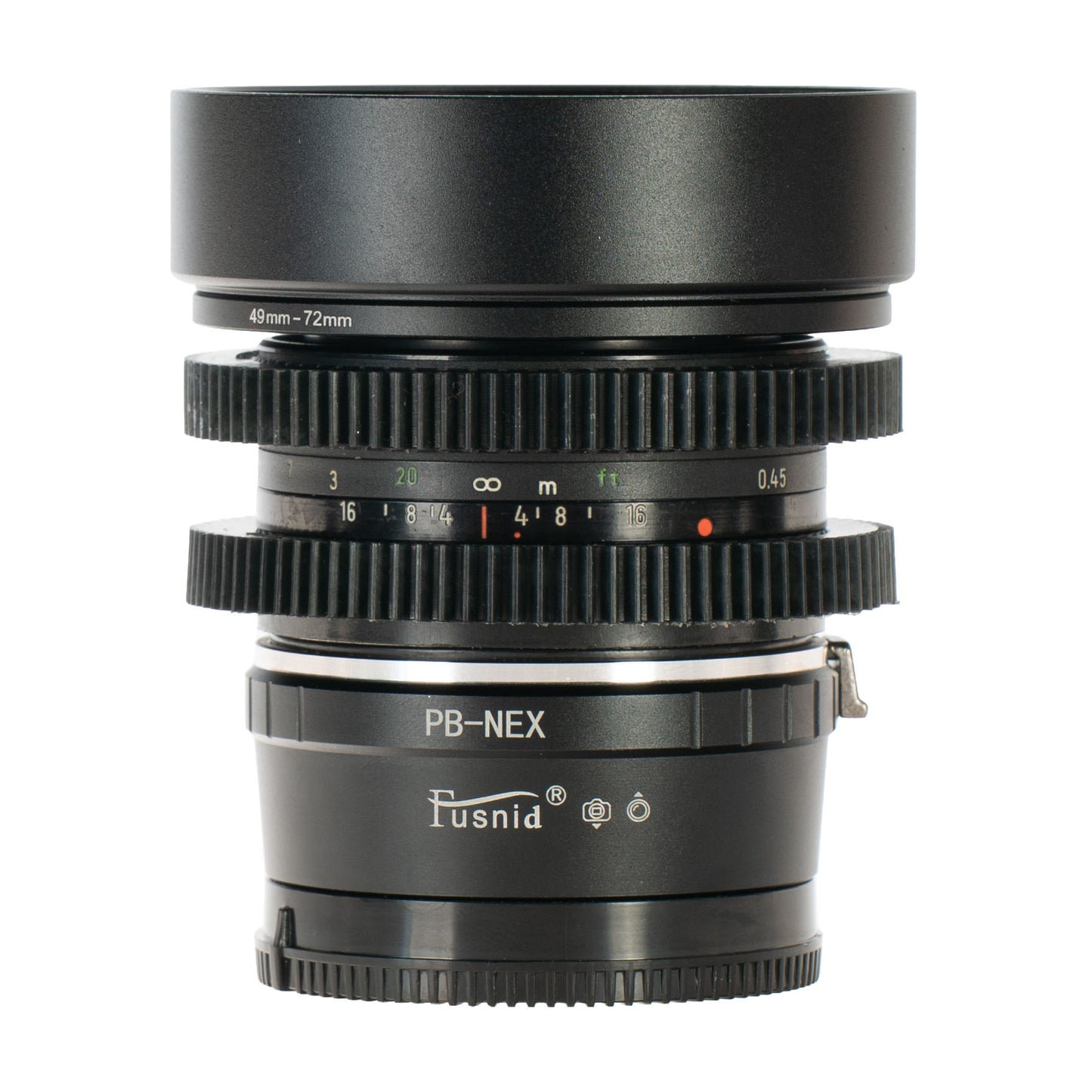 Carl Zeiss Jena DDR MC P (Pancolar) 50mm F1.8 Cine Mod Prime Lens | Sony E-mount