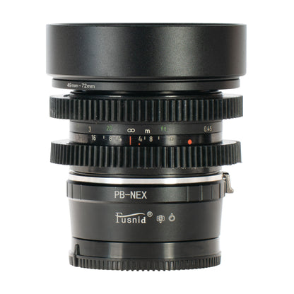 Carl Zeiss Jena DDR MC P (Pancolar) 50mm F1.8 Cine Mod Prime Lens | Sony E-mount