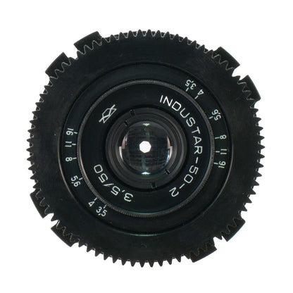 Industar-50-2 (I-50-2) 50mm F3.5 Pancake Cine Mod Prime Portrait Lens | Arri PL!