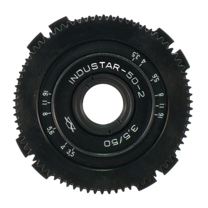 Industar-50-2 (I-50-2) 50mm F3.5 Pancake Cine Mod Prime Portrait Lens | Arri PL!